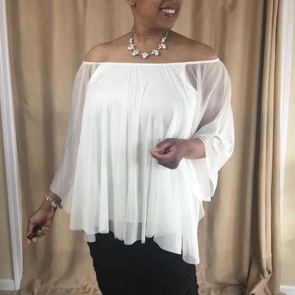 Massini Tank With Sheer Overlay 1X - Picture 7 of 16